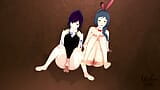 Девушки Gundman в тройничке - Iori Rinko x Tieria Erde snapshot 3