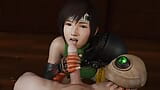 Final Fantasy vii Yuffie Kisaragi Succhia il cazzo snapshot 3