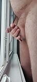 Small dick Cumming from second stair window snapshot 9