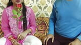 Indian beautiful husband wife celebrate special Valentine week Happy Rose day dirty talk in hindi voice saara give footjob snapshot 5