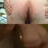 BBW Wife Clair - Wife's Ass and Hubby's Ass snapshot 1