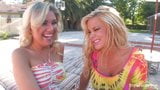 Shyla Stylez deelt een grote pik met Aubrey Addams snapshot 1