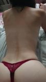 Ma copine en levrette wife ass string thong snapshot 8