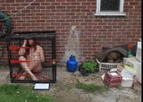 Nude woman in cage (does anyone know her? ) snapshot 9