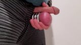 Balls weight stretching and jerking-off snapshot 5