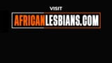 Tímidas lesbianas de ébano amateur se turnan para comerse snapshot 2