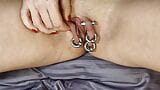 Dirty Molly Big pierced pussy torture with bolts. Episode 1 snapshot 4