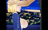 Android 18 Feeds on a Big Cock with Her Throat - Sdt snapshot 16