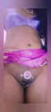 Indian Shemale Hema Showing  her skirt and curated pussy snapshot 7