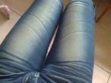 in NOT sister's jeans and pantyhose snapshot 3