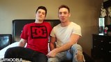 Юная тробика Collin занимается сексом с сексуальным геем в первый раз snapshot 2