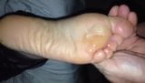 Cum on wife's soles snapshot 9