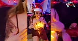 Rauchender weihnachts-blowjob snapshot 2