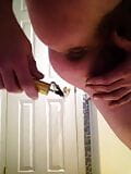 Shaving my ass before fuck dildo snapshot 6