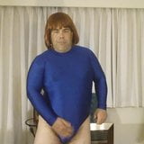 Me in a blue leotard (2) snapshot 2