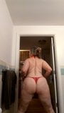 Sexy in a thong snapshot 5