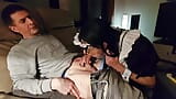 Maid Davine takes care of a big cock with a happy end swallowing snapshot 17