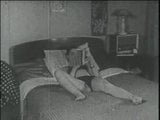vintage - strange in my bedroom circa 1950 snapshot 2