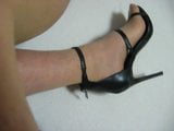 Orgasmus Sperma Crossdresser High Heel Penis Pantyhose snapshot 3