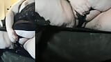 Hitachi no clitóris com calcinha pequena - crossdresser ssbbw snapshot 10