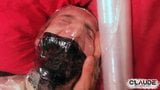 Breath Play Mummification, Electro CBT & Throatfuck snapshot 4