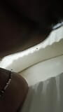 Simeran aunty pissing in toilet snapshot 9