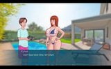 Sex Note Boy s'amuse avec Kylie dans la piscine snapshot 1