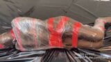 Zentai mummification bondage and play snapshot 8