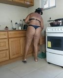 Big Ass in kitchen snapshot 4