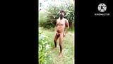 Indian cute boy showing ass and doing cumshot with hard cock Rohit in the forest full enjoyment in this sex gay video snapshot 12