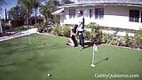Meximilf Gabby Quinteros wird von geilen Golffanatiker geknallt! snapshot 6