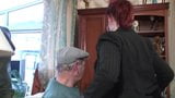 Red headed whore sucks and fucks a grandpas cock snapshot 4