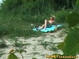 Mi MILF expuesto al aire libre torcedura snapshot 3