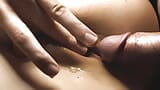 He pushed the leaking cream back into the pussy. Frictions close-up snapshot 2