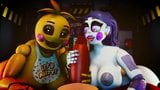 sister location ballora and toy chica snapshot 1