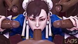 Chun-Li Serving All The Dark Boners snapshot 10