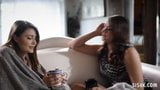 Adria Rae and Elexis Monroe going lesbian after a hot tea snapshot 3