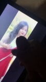 Cum tribute to desi indian ex girlfriend in saree snapshot 4