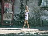 Blond slag pissing outside 3 snapshot 1