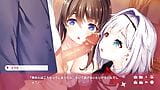 【R18版女忍者エロゲーNinNinDays2動画11】動くHシーン(Wフェラ live2D)鈴蘭,桔梗ちゃんに舐められまくりダブルフェラしてもらう！ (くノ一 ニンニンデイズ2実況プレイ snapshot 3