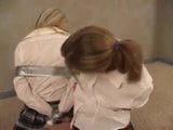 Two Schoolgirls Duct Taped and Gagged snapshot 5