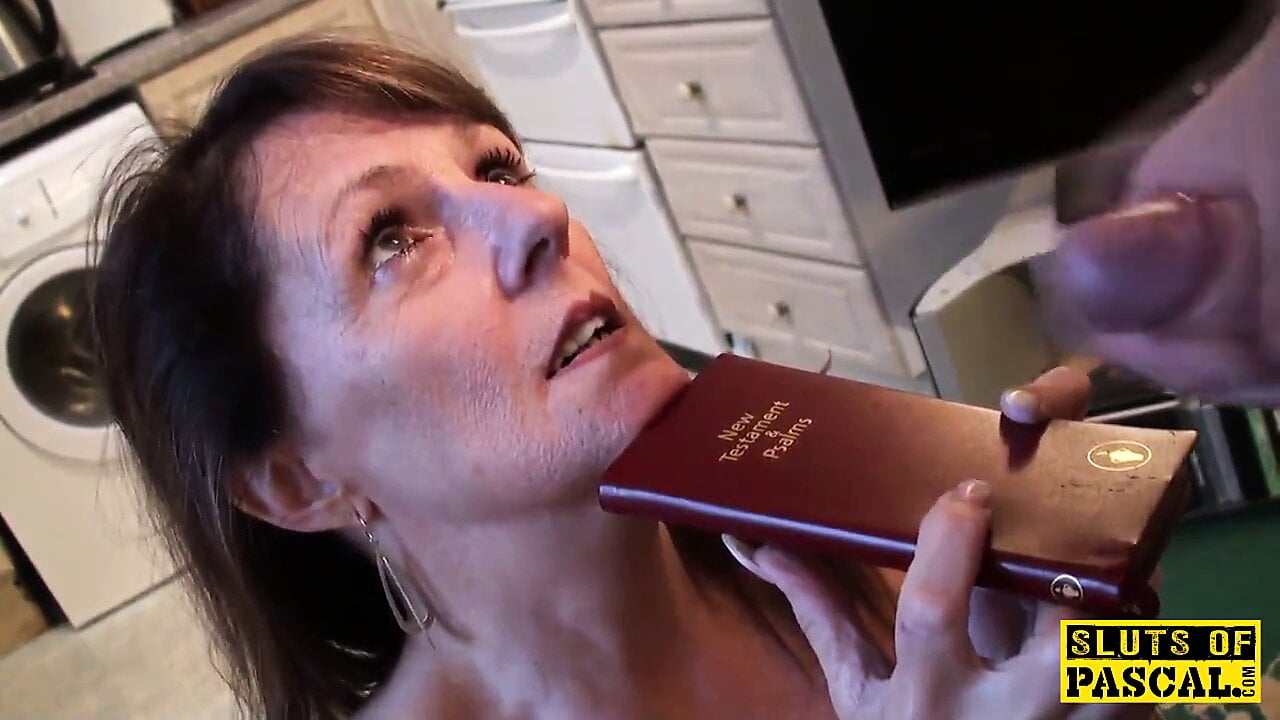 Religious mature sub ravaged without mercy
