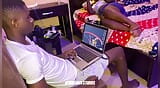 Naija yahoo boy fucked his horny chubby bitch hardcore snapshot 2