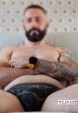 Premature Ejaculation. Quick cumshot from limp in 19 Sesc. Premature cum. snapshot 3