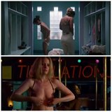 Alison Brie vs Gillian Jacobs - topless clip comparison snapshot 3