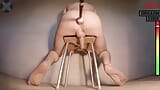 ANAL ORGASM IS INEVITABLE ON THIS CHAIR - prostate milking machine snapshot 16