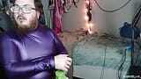 Raven Belted Purple Dress INflation snapshot 4