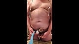 I beat the cum out of my bound balls. HFO - estim orgasm. snapshot 9