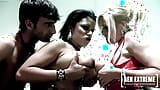 Smoking fetish with MILF bunnies Alexis Silver and Michelle Thorne snapshot 9