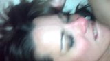 My wife's friend gets a huge facial from me snapshot 2